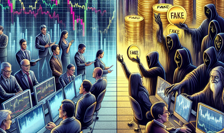 Financial Fables: Real vs. Fake in the Trading World