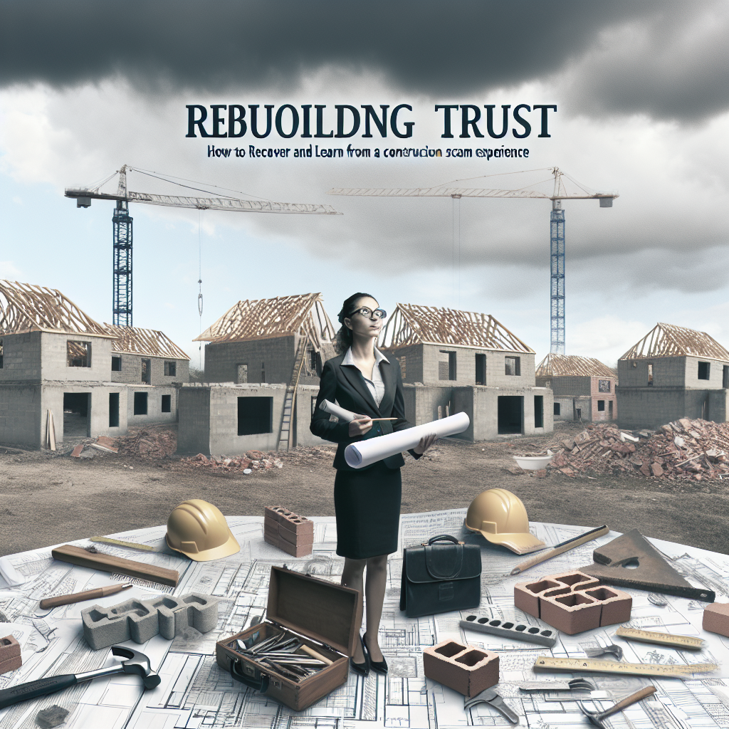 Rebuilding Trust: How to Recover and Learn from a Construction Scam Experience